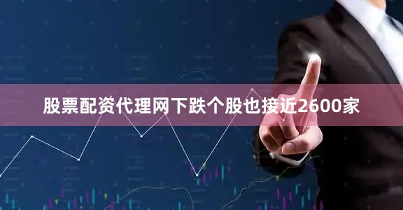 股票配资代理网下跌个股也接近2600家